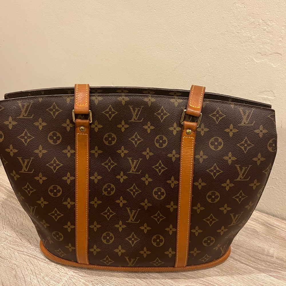 LV monogram tote bag
